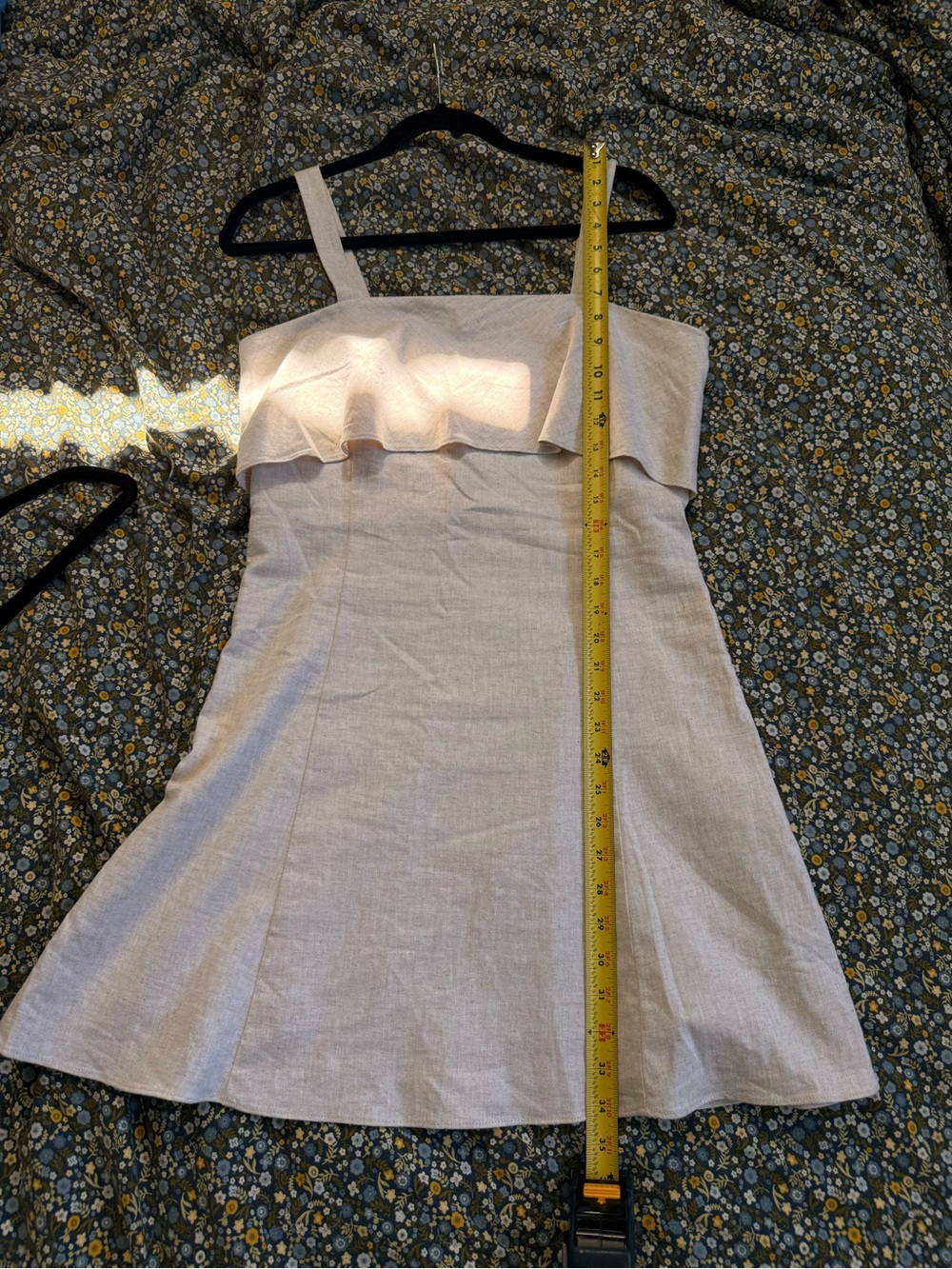 Banana republic linen blend mini dress